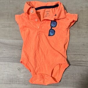 Carter's Bodysuit with Sunglasses Print